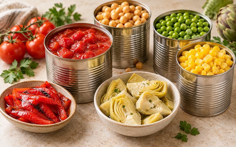 Canned foods & Vegetables